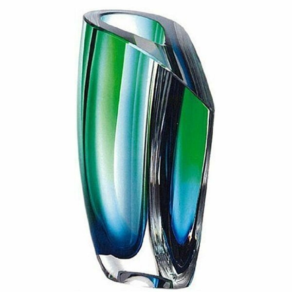 Kosta Boda Mirage Medium Vase - Blue Green 7040703